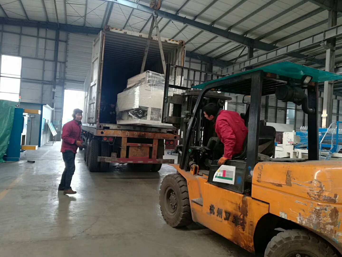 The Last Time for Shipments of the Wire Mesh Welding Machine of Secure-Nett Factory