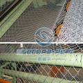 China Double Wire Chain Link Fence Woven Machine